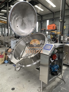 Poêle inclinable / Braiseur inclinable / Bouilloire inclinable |   Équipement de cuisine électrique commercial |   Pour pâtes, sauces, soupes, ragoûts, chili - Product Image 2