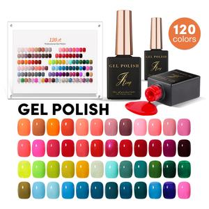 JTING - Suministros para Salón de Uñas, Venta al por Mayor, Juego de Esmalte de Uñas en Gel UV LED, 120 Colores, Marca Privada OEM, Botella Personalizada, Nuevo Diseño, Muestra Gratuita - Product Image 1