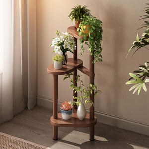 Étagère à plantes succulentes à 3 niveaux pour salon et balcon, support de fleurs sur pied pour intérieur - Product Image 2