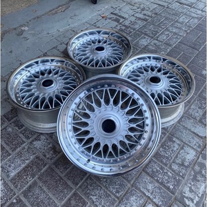 Jantes de remplacement en alliage d'aluminium forgé poli de haute qualité, légères, 17x8 2PC RC090 pour E39 Série 5 <span class=keywords><strong>E38</strong></span> Série 7 - Product Image 4