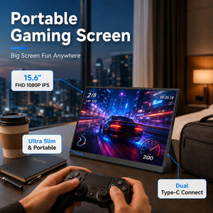 Monitor Portátil de <span class=keywords><strong>15.6</strong></span> Pulgadas 1080P FHD IPS Wi-Fi, Segundo Monitor Externo con Puerto USB-C, Compatible con PC, Laptop y Dispositivos de Juego - Product Image 3
