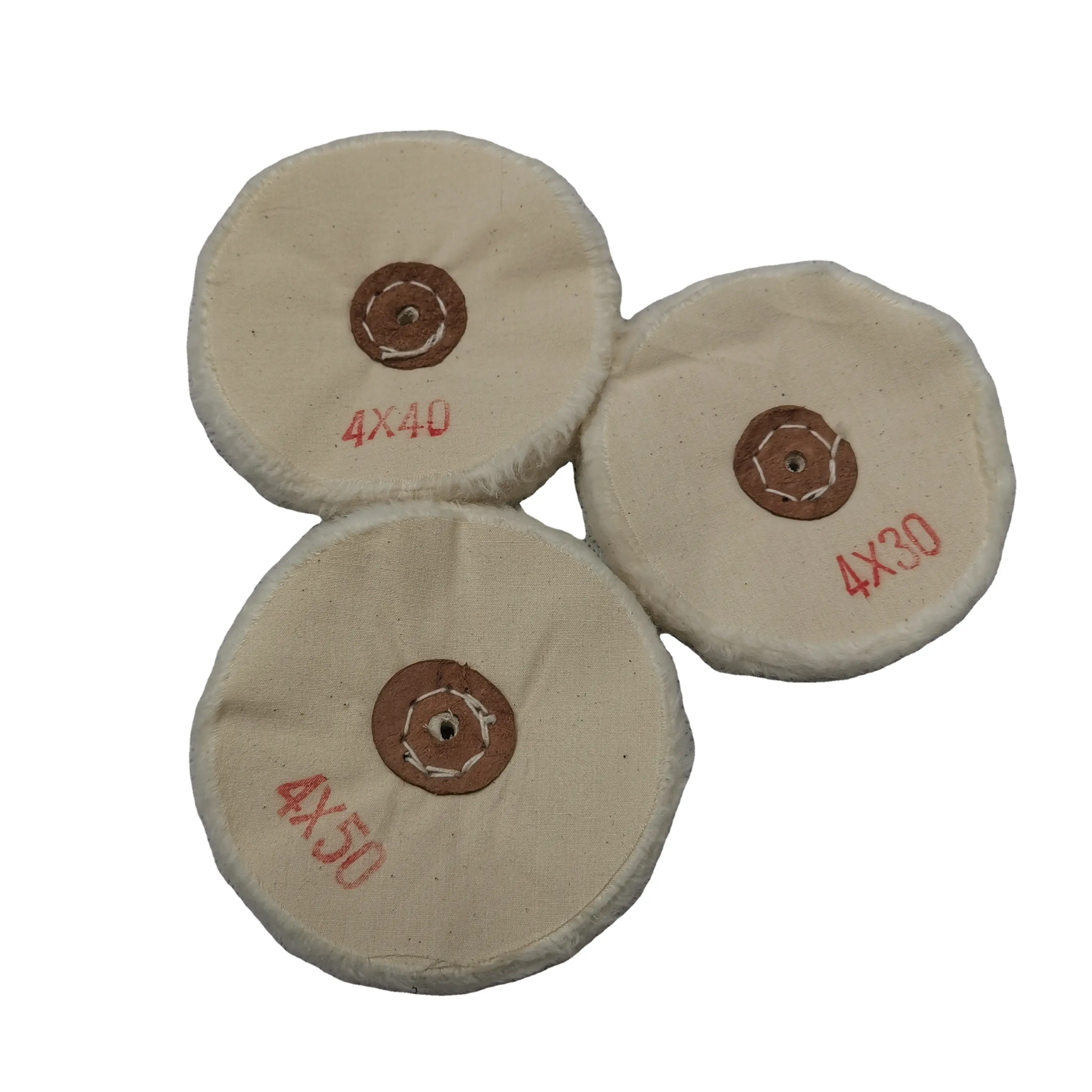 4x30 слоев хлопчатобумажных буферов для ювелирных изделий, диск из 100% чистого хлопка, полировальное колесо из хлопчатобумажной ткани на заказ