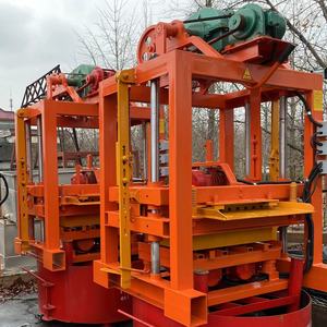 Shengya bán tự động <span class=keywords><strong>QTJ4</strong></span>-40 bê tông lát Interlock khối gạch làm máy móc - Product Image 5