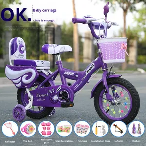 Vélo pour enfants en gros, garçons et filles, 2-4 ans, en plastique, 12-20 pouces, vélo à pédales pour bébé - Product Image 4