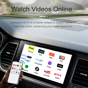 Autoradio double DIN SEMAITU 7 pouces avec <span class=keywords><strong>Apple</strong></span> CarPlay et Android Auto, tableau de bord, Bluetooth, radio FM/USB/AUX - Product Image 2