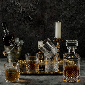 Ensemble de carafes à <span class=keywords><strong>whisky</strong></span> en cristal carré personnalisées gravées sur mesure de 25 oz, boîte cadeau pour vin, vodka, cocktail, <span class=keywords><strong>whisky</strong></span> - Product Image 4