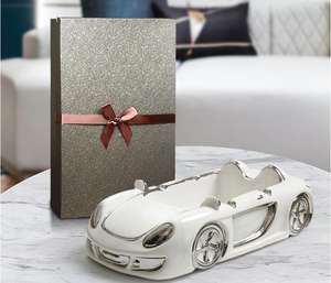 Personnalité Voiture Forme Fumée En Céramique Cendrier Cadeaux Placage Cendrier Personnalisé Pour <span class=keywords><strong>La</strong></span> Décoration Intérieure - Product Image 5