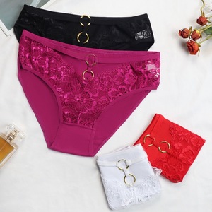 Conjunto de ropa interior de <span class=keywords><strong>mujer</strong></span> de colores mezclados, bragas de algodón de cintura media sólidas, lencería suave, nuevos calzoncillos de <span class=keywords><strong>mujer</strong></span>, calzoncillos tentadores para <span class=keywords><strong>mujer</strong></span> - Product Image 4