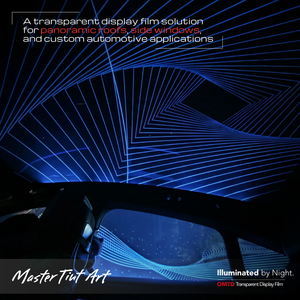 Película Fotoeléctrica OMTD Personalizable para Techo Panorámico, Película LED con Patrón de Cielo Estrellado para Decoración Interior de Automóviles - Product Image 6