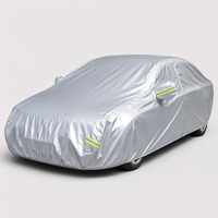 Housse de voiture en tissu Dxford 210D, protection UV toutes saisons, résistante aux rayures, hydrofuge, isolation thermique