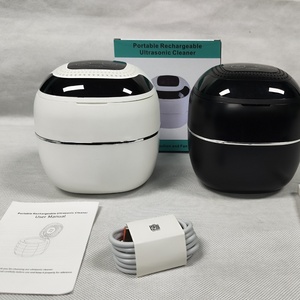 Nettoyeur ultrasonique UV portable rechargeable 1800 mAh avec ventilateur de séchage pour le nettoyage des appareils dentaires, des bijoux et des colliers, idéal pour les voyages et la maison - Modèle 2025 - Product Image 5