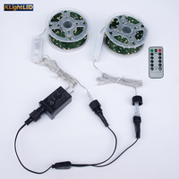 Guirlandes lumineuses en fil de cuivre argenté 5000 LED à brancher, pour salon, jardin, patio, véranda, mariage