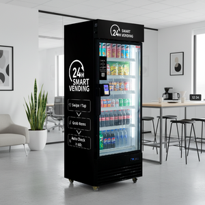 Máquina Expendedora HAHA Vending 542 Pro, Stock Local en EE. UU., Combo con IA, Monitoreo Remoto, SDK, 4G, <span class=keywords><strong>WiFi</strong></span>, para Oficina, Escuela, Gimnasio - Product Image 1