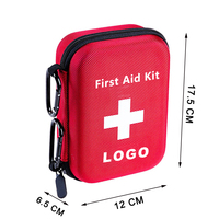 Pochette de sac de transport EVA résistant à l'eau personnalisée OEM Kit de morsure de serpent d'urgence médicale pour le camping en plein air et les voyages