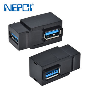 NEPCI Заводская 90-градусная <span class=keywords><strong>USB</strong></span>-Соединительная муфта 3,0 типа «гнездо-гнездо» XJY-<span class=keywords><strong>USB</strong></span>-08E <span class=keywords><strong>USB</strong></span>-адаптера - Product Image 2