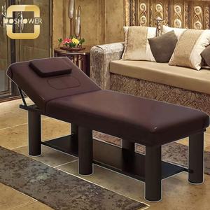 Mobilier de salon durable et élégant de lit facial de beauté moderne avec hauteur <span class=keywords><strong>fixe</strong></span> rectangulaire pour <span class=keywords><strong>table</strong></span> de massage au chocolat - Product Image 5