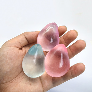 Translucent Slow Rebound Squeeze Sensory Toys Glowing Relief Squishy <b>Fidget</b> Toys Decompressed Funny Glitter Ice Cubes for Kids - Product Image 1