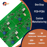 Base con Control de Alimentación Integrado, Ensamblaje de Circuitos PCBA, Fabricación y Diseño de PCBA, Superficie HASL/ENIG
