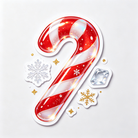Autocollant décoratif superposé pour sapin de Noël Haoxuan, directement de l'usine, pour emballage cadeau festif de Noël, décoration de vacances, usage saisonnier