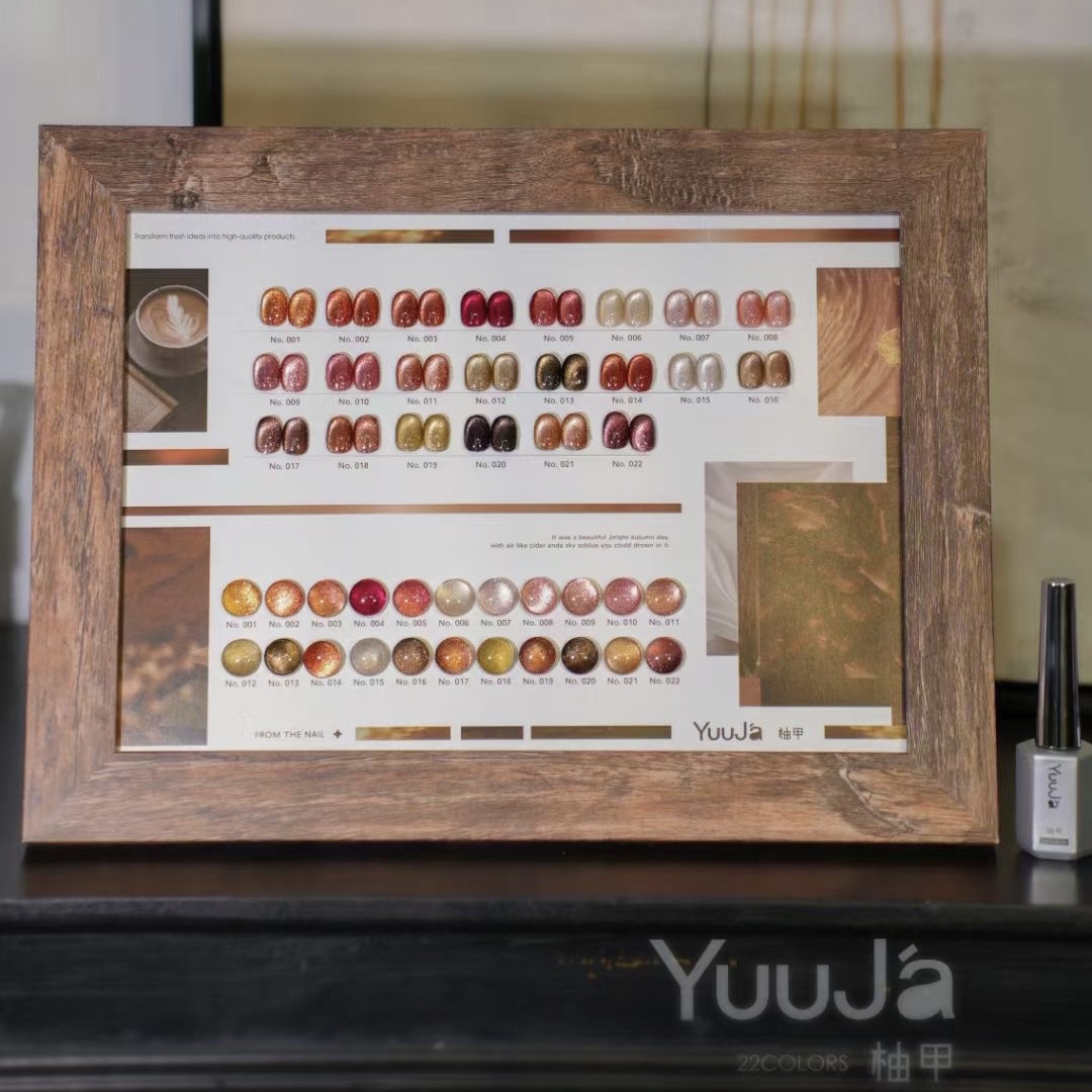 YUUJA 2025 Professional Nail Salon Kit - 22-Color UV Gel & LED