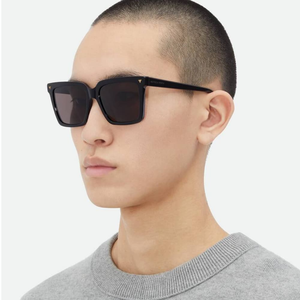 Gafas de Sol Cuadradas Bottega BV para Hombre y Mujer, Gafas Clásicas con Protección UV Veneta - Product Image 6