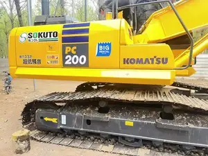 Penjualan laris Komatsu konstruksi teknik 200-8 kali ekskavator kucing tangan kedua Jepang
