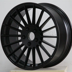 Jantes de <span class=keywords><strong>voiture</strong></span> Xinlin Flow Forming noires pour BMW E46 E92 M2 M3 M4 <span class=keywords><strong>Hamann</strong></span> 19 20 21 22 pouces 5X112 5X120 échelonnées - Product Image 2