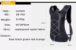 مخصص المجموعة المائية الدراجات تشغيل حقيبة ظهر هيدراتية مع المياه المثانة - Product Image 2