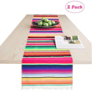 Mexican Serape <strong>Table</strong> Runners <strong>Cloth</strong> for Party Wedding Decorations <strong>Large</strong> TableCloth Colorful Mexican Blanket Outdoor <strong>Table</strong> Cover - Product Image 3