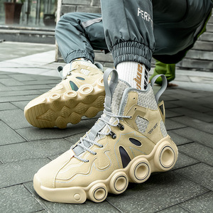 Chaussures de sport décontractées pour hommes, style roue de voiture, à la mode, respirantes, mocassins à la mode pour hommes, chaussures de course pour hommes - Product Image 3