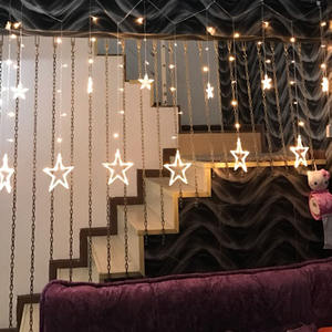 Guirlandes lumineuses LED en forme d'<span class=keywords><strong>étoile</strong></span> scintillante <span class=keywords><strong>de</strong></span> 2,5 m, rechargeables par USB, décoratives, étanches, <span class=keywords><strong>pour</strong></span> la vente en gros - Product Image 4