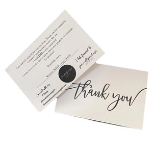 Cartes rigides personnalisées découpées au laser et imprimées numériquement avec photo et cartes autographiées, cartes de vœux personnalisées avec logo pour articles de fans DIY - Product Image 4