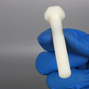 Vis à tête hexagonale en nylon PA66 léger, résistant à la corrosion, filetage complet, norme GB <span class=keywords><strong>5783</strong></span> - Product Image 5