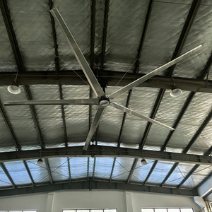 Ventilador de Techo Comercial <span class=keywords><strong>Aifon</strong></span> 12 FT con Energía Solar, 3.6M, Bajo Ruido, Circulador de Aire para Almacenes y Gimnasios, 5 Aspas de Aluminio - Product Image 5