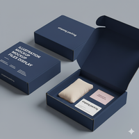 Boîte Cadeau de Noël en Carton Ondulé de Luxe avec Fermeture Magnétique pour Faveurs de Mariage, Cadeaux de Fêtes, Articles de Boissons d'Entreprise
