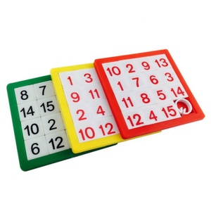 Mini alfabeto Abc personalizado, número 1-15, juguete educativo, juego mental de plástico, desafío, juego educativo, juego de carretera, Tobogán, rompecabezas deslizante - Product Image 3