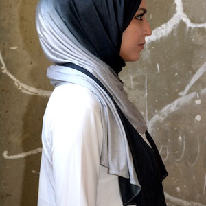 2021New تصل جميلة شال أنيق رائع تمتد جيرسي الحجاب خفيفة الوزن أومبير جيرسي وشاح - Product Image 1