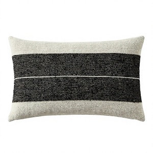 Modern Boho Striped Cotton <b>Pillow</b> Cover Hot Selling Unique Handwoven Decorative Throw <b>Pillow</b> Custom Design Vintage Pattern - Product Image 1