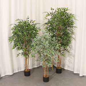 เบนจามินปลอมกระถางต้นไม้ปลอมสำหรับตกแต่งต้นบันยันประดิษฐ์จากโรงงาน - Product Image 1