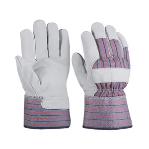 Weldas 10-2215 Handschuhe Arbeit Industriële Werkhandschoenen Zware Veiligheid Koeienhuid Leder Werk Korte Lashandschoenen