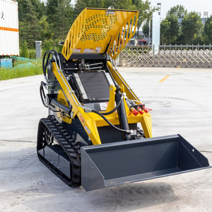 รถตักล้อยางขนาดเล็ก HT360 สำหรับงานเกษตรกรรม พร้อมหัวเจาะดินและเครื่องขุดร่องดิน ผลิตในจีน - Product Image 6