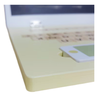 Ensemble de jouets multifonctionnels en bois pour enfants : ordinateur portable et tablette, lettres magnétiques, stylet, jouet éducatif sûr Montessori, jeu de rôle, jouet sensoriel
