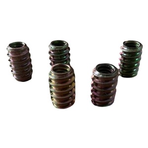 Inserts filetés en fer métriques à pas fin, entièrement filetés, cinq couleurs, pour machines industrielles - Product Image 4