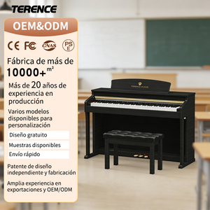 Piano Digital TERENCE E50 de 88 Teclas con Peso, Teclado de Acción de Martillo, Piano Vertical <span class=keywords><strong>para</strong></span> el Hogar - Product Image 1