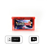Cartouche de jeu rétro SuperChis Prime Flashcart avec boîtier en plastique, performances stables à pleine vitesse, carte TF 8 Go, 5000 jeux