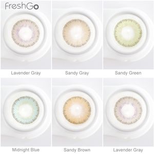 Échantillon gratuit Freshgo Elite Contacts colorés Lentilles de <span class=keywords><strong>contact</strong></span> pour les yeux Les Lentilles pour les yeux Lensa Kontak - Product Image 2