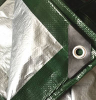 Bâche en plastique chinoise imperméable, résistante aux déchirures, anti-âge et anti-UV, en PE pour l'ombrage