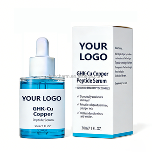 Suero de Péptidos de Cobre con GHK-Cu para el Rostro, Antienvejecimiento, Hidratante y Reparador de la Piel - Cuidado de la Piel para Mujeres - Product Image 1