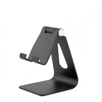 Support de téléphone flexible multifonctionnel en alliage d'aluminium pour diffusion en direct, support de tablette de bureau réglable en hauteur, adhésif