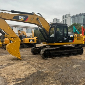 รถขุด CAT 330D2L สีเหลือง อุปกรณ์ก่อสร้างสำหรับงานหนัก แบบตีนตะขาบ - Product Image 6